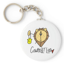 Cowardly Lion Keychains