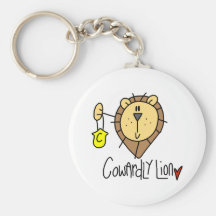 Cowardly Lion Keychains