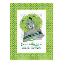 Cowardly Lion Post Cards