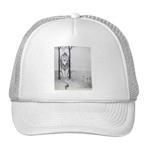 Cowardly Lion Trucker Hats