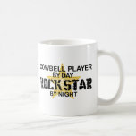 Cowbell Player Rock Star by Night Mugs
