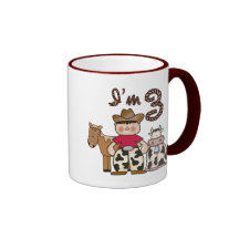 Cowboy 3rd Birthday Coffee Mug