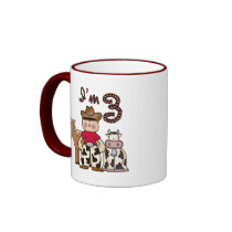 Cowboy 3rd Birthday Coffee Mug