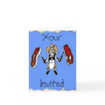 Cowboy BBQ  Card