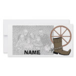 Cowboy Boot Photocard