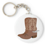 Cowboy Boots with Spurs keychains