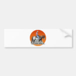 cowboy bumper sticker