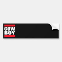 Cowboy Bumper Stickers
