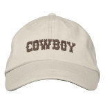 Cowboy Embroidered Hat embroidered hats