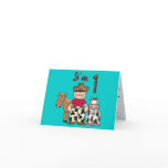 Cowboy First Birthday Invitation cards