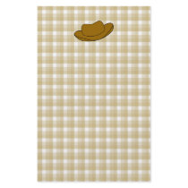 Cowboy Hat illustration. Brown. Flyer Design