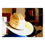 Cowboy Hats at Texas 290 Diner, Johnson City, TX cards
