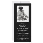 COWBOY, HORSE: ART: SERENITY PRAYER rack cards