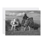 Cowboy Horse & Mule Invitation Cards