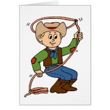 Cowboy Lasso Cards