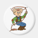 Cowboy Lasso Magnets