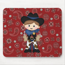 Cowboy Mouse Mat