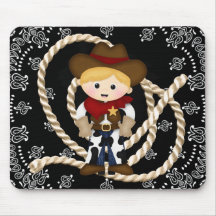 Cowboy Mouse Mat