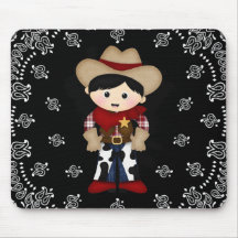 Cowboy Mouse Mat