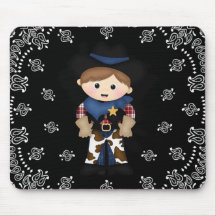 Cowboy Mouse Mats