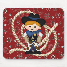 Cowboy Mouse Mats