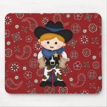 Cowboy Mouse Pad