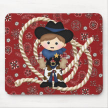Cowboy Mousepad