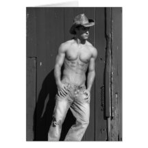 Cowboy Notecard #2