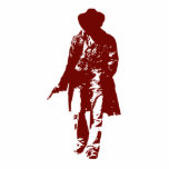 Cowboy photo sculptures