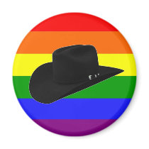 Cowboy Pride Refrigerator Magnet