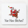Cowboy Santa Claus Mouse Pads