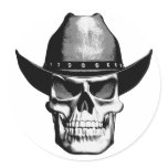 Cowboy Skull stickers