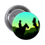 Cowboy T-shirts and Gifts. Pinback Button