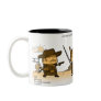 Cowboy vs. Samurai mug