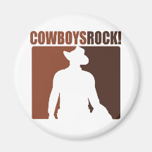 Cowboys Rocks! Magnet