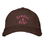Cowgirl, -A-, GoGo Embroidered Baseball Cap
