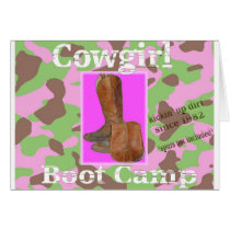 Cowgirl bootcamp cards