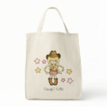 cowgirl cutie tote bag