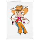 Cowgirl Kid cards