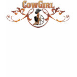 CowGirl Ladies Tank Top T-SHIRT