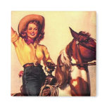 Cowgirl magnets