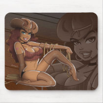 Cowgirl Mousepad