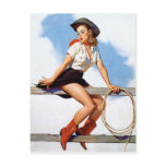 Cowgirl Pinup postcards