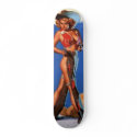 cowgirl pinup skateboards