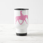 Cowgirl Riding Her Horse (pink) Coffee Mug