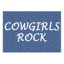 Cowgirls Rock Business Cards
