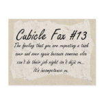 Coworker Incompetence postcards