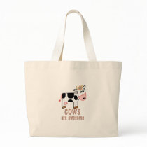 Cows are Awesome Canvas Bags