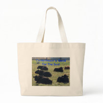 Cows,Contentment Is Good For The Soul Bags