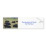Cows, Contentment Is Good For The Soul Bumper Stickers